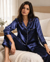 Pijama de seda de morera · conjunto de manga larga