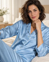Pijama de seda de morera · conjunto de manga larga