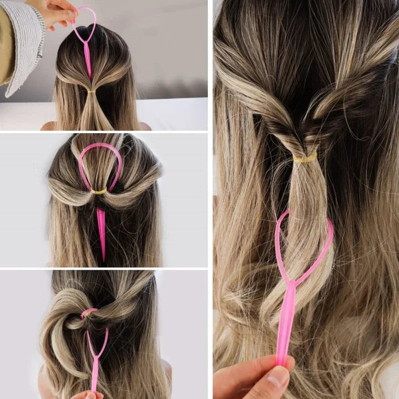 Trenzador de Pelo Manual (herramienta para trenzas)