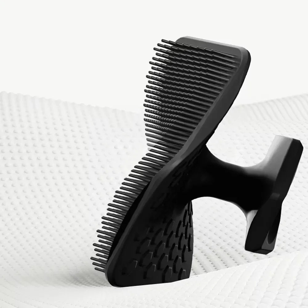 Silicone Facial Cleaning Brush Scrubber Silicone Miniature Face Deep Clean Shave Massage Face Scrub Brush Face Cleaner for Men