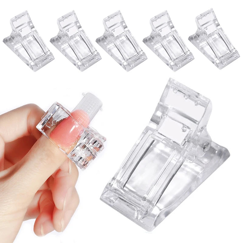 Moldes y Clips para Uñas Esculpidas