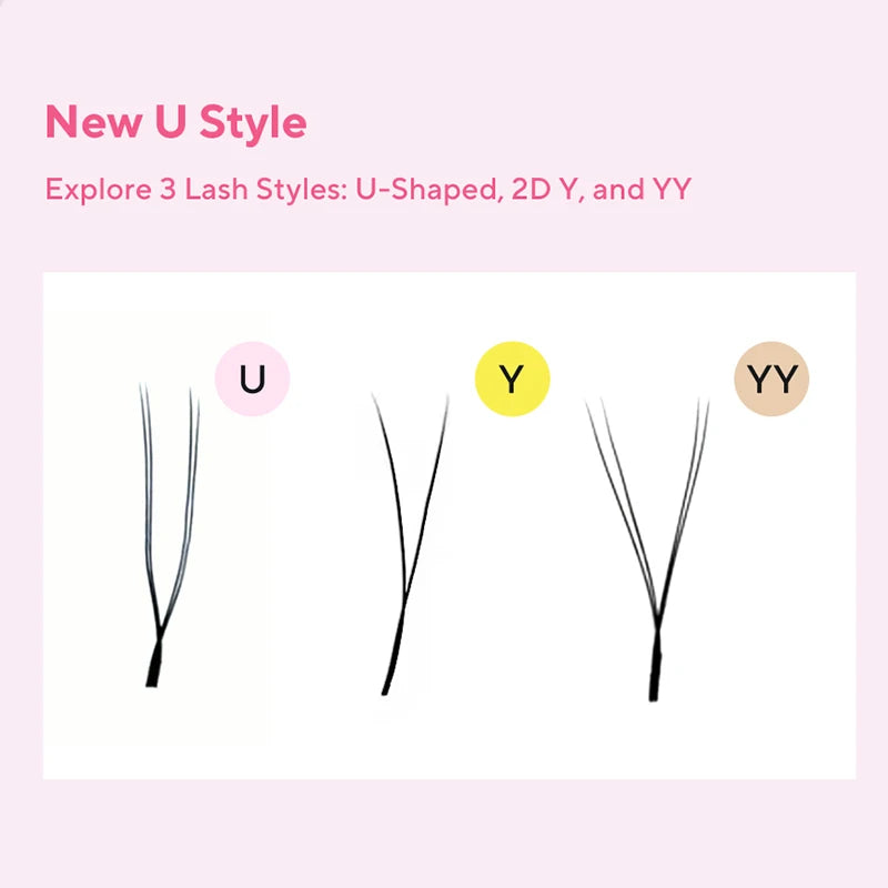 Extensiones de Pestañas en U (DIY)
