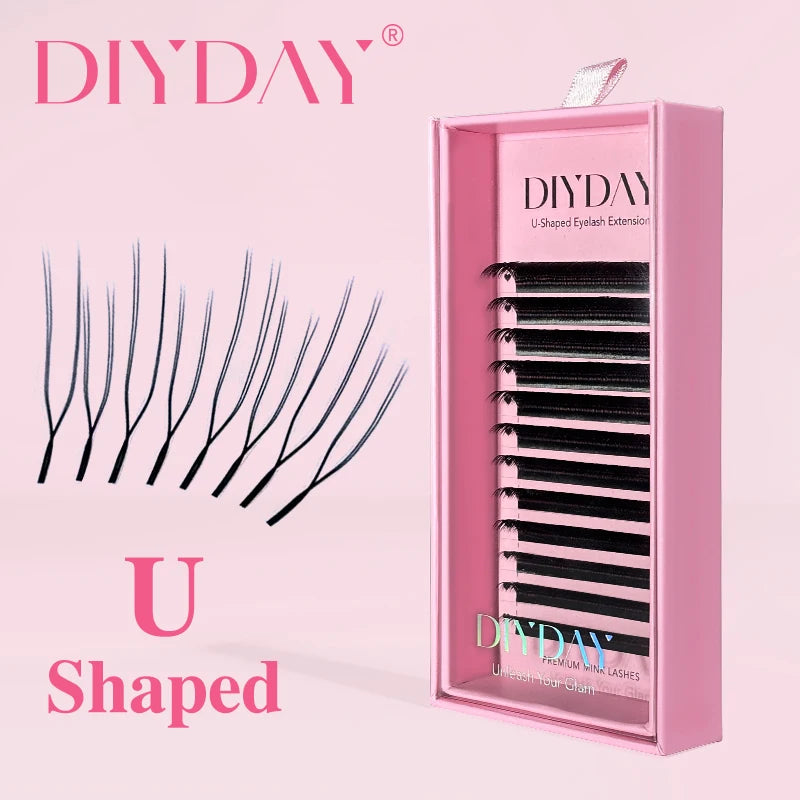 Extensiones de Pestañas en U (DIY)