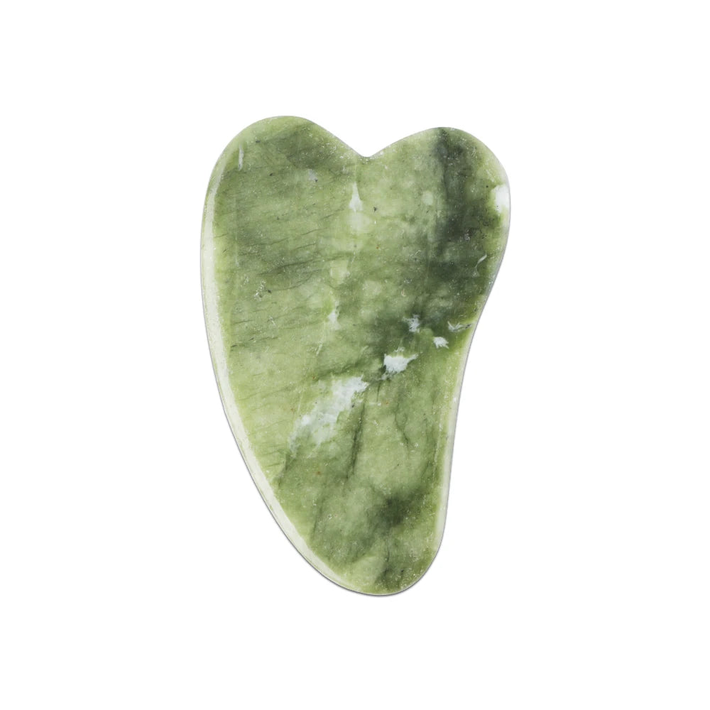 Gua Sha de Cuarzo Rosa Natural
