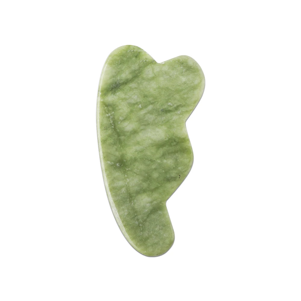 Gua Sha de Cuarzo Rosa Natural