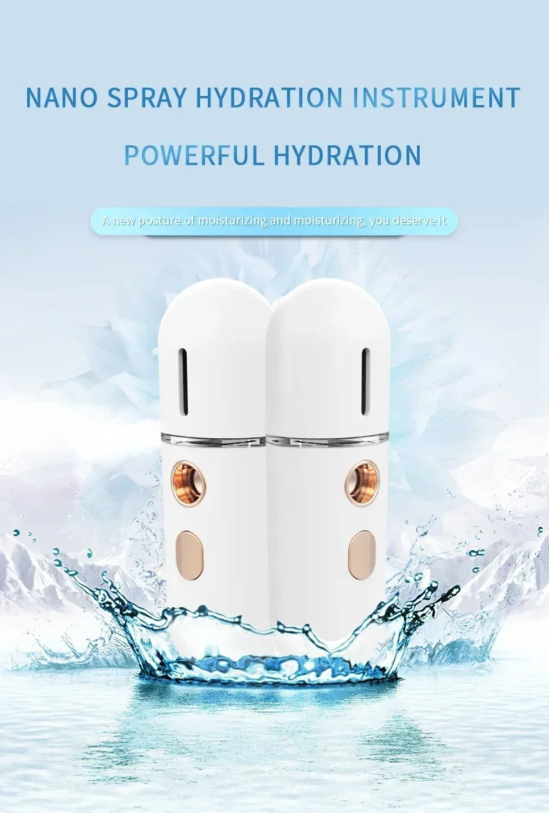 Nebulizador Facial Nano Portátil Recargable