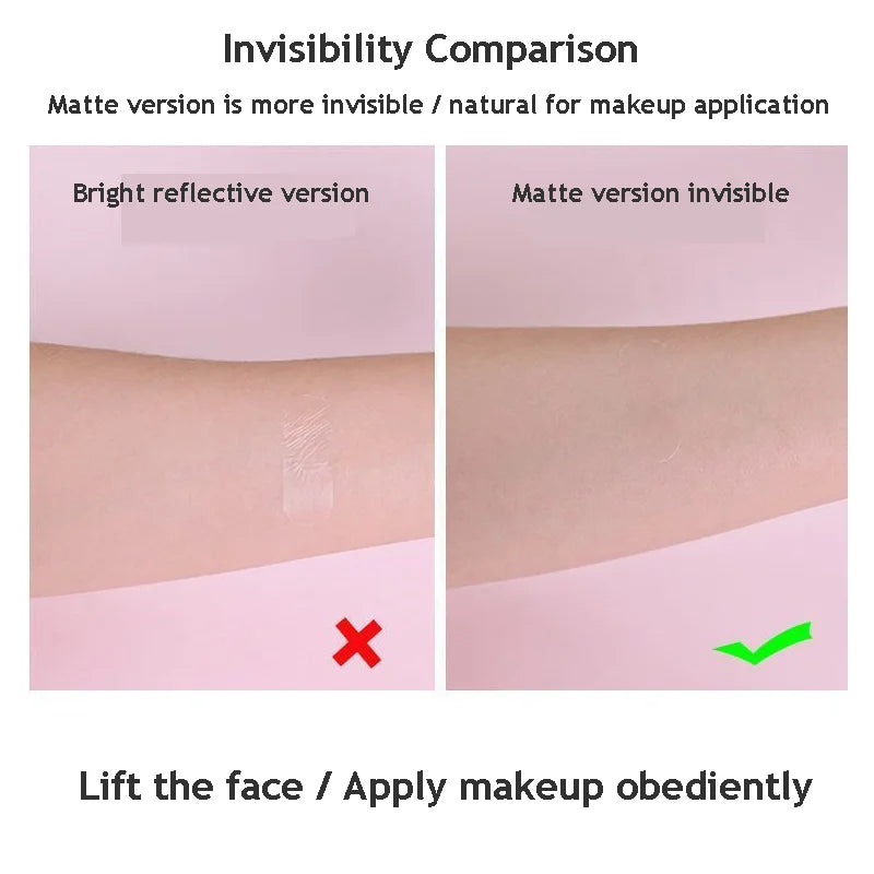 4/80Pcs V Lift Face Sticker Invisible Makeup Adhesive Lift Face Tape Slim Patch Breathable Sticker Lifting Tighten Chin