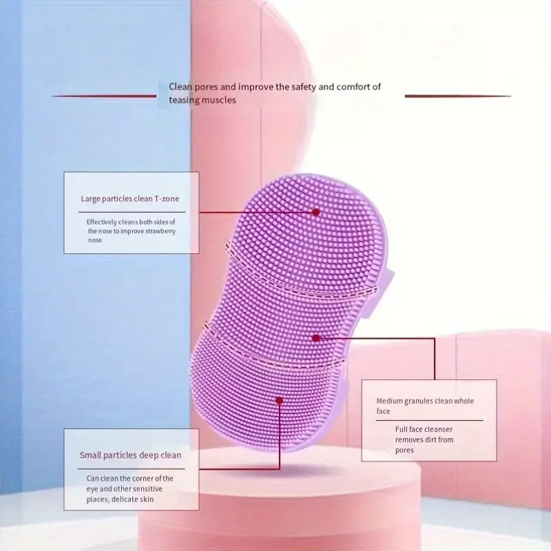 Cepillo Facial de Silicona para Poros