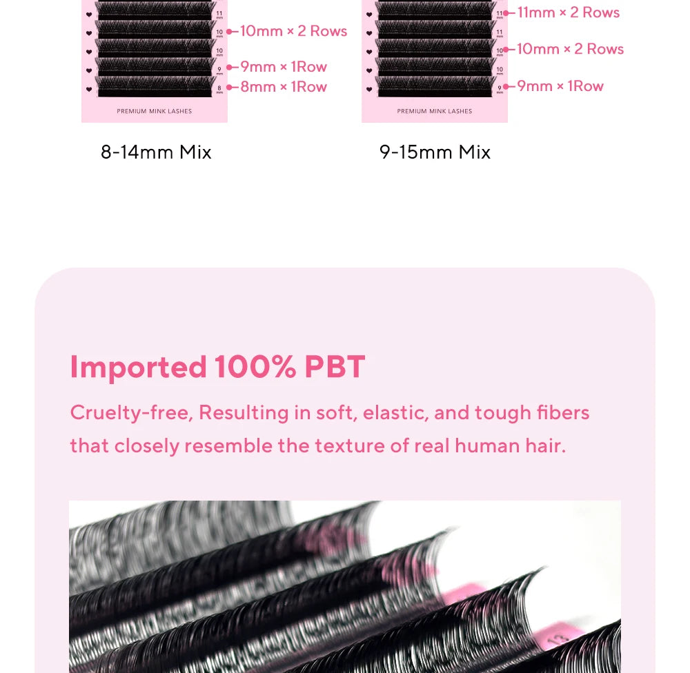 Extensiones de Pestañas en U (DIY)