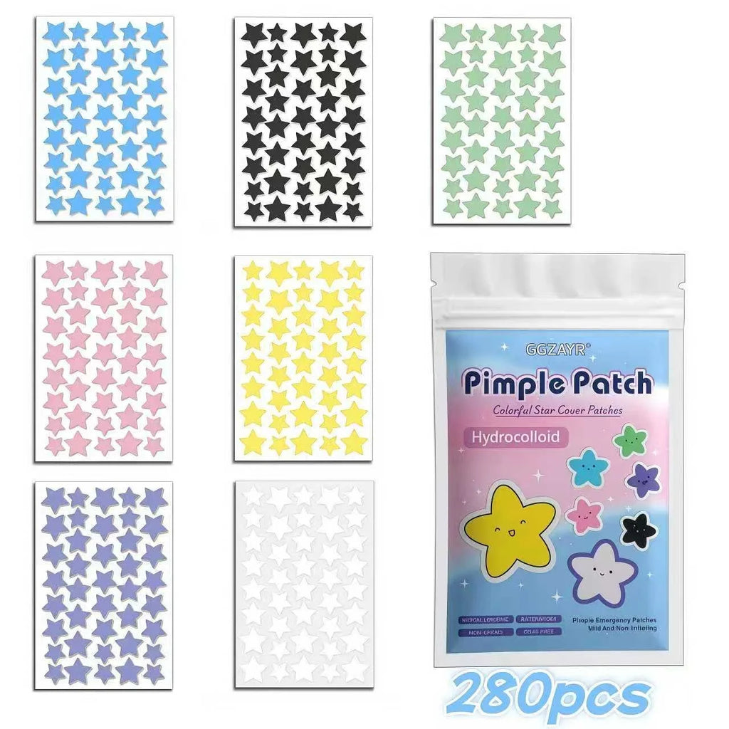 Parches para Granitos Estrella 7 Colores (mega pack)
