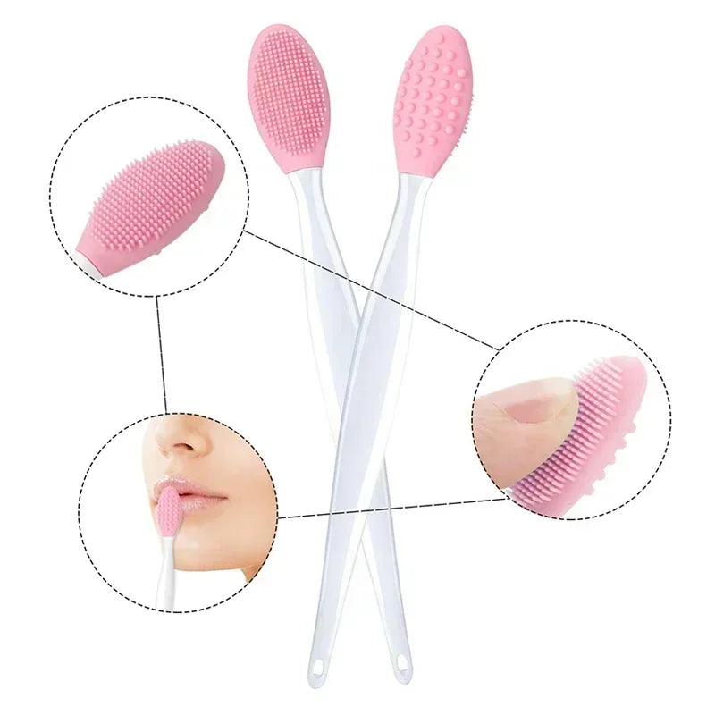 1/4PC Beauty Skin Care Wash Face Silicone Brush Cleansing Brush Exfoliating Nose Clean Blackhead Removal Brushes Tools