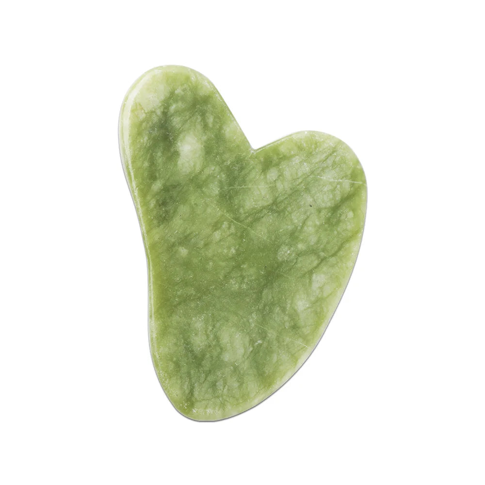 Gua Sha de Cuarzo Rosa Natural