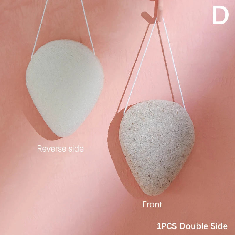 Makeup Konjac Sponge Exfoliator Cleanse Konjac Sponge Natural Konjac Konnyaku Puff Face Wash Cleaning Sponge