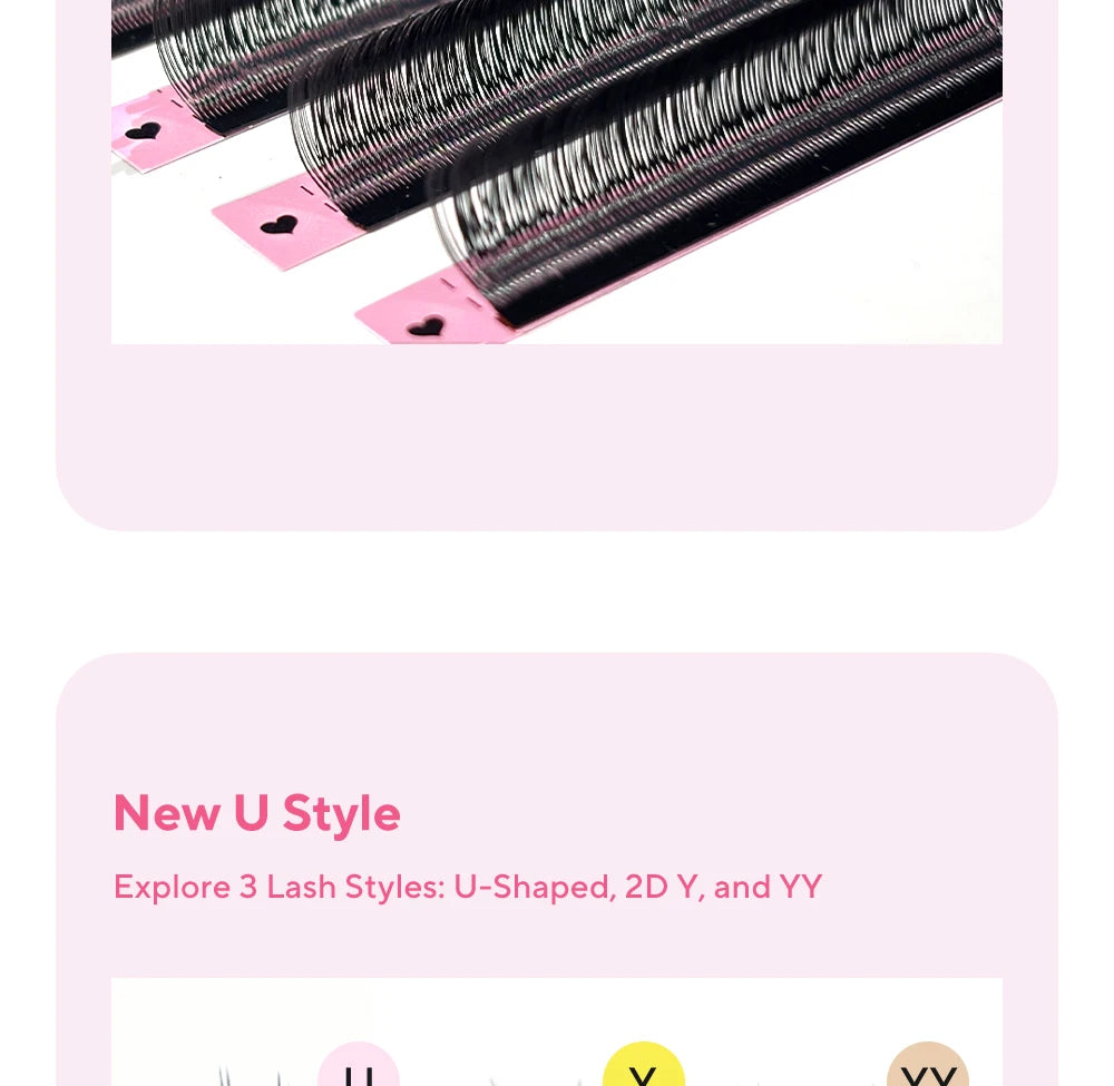 Extensiones de Pestañas en U (DIY)
