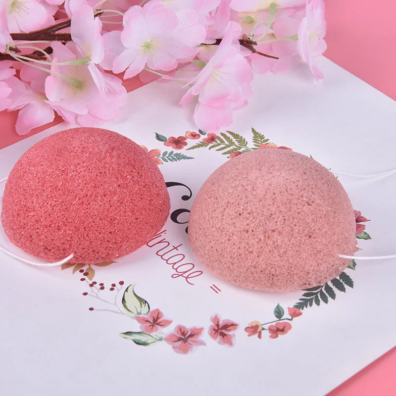 Makeup Konjac Sponge Exfoliator Cleanse Konjac Sponge Natural Konjac Konnyaku Puff Face Wash Cleaning Sponge