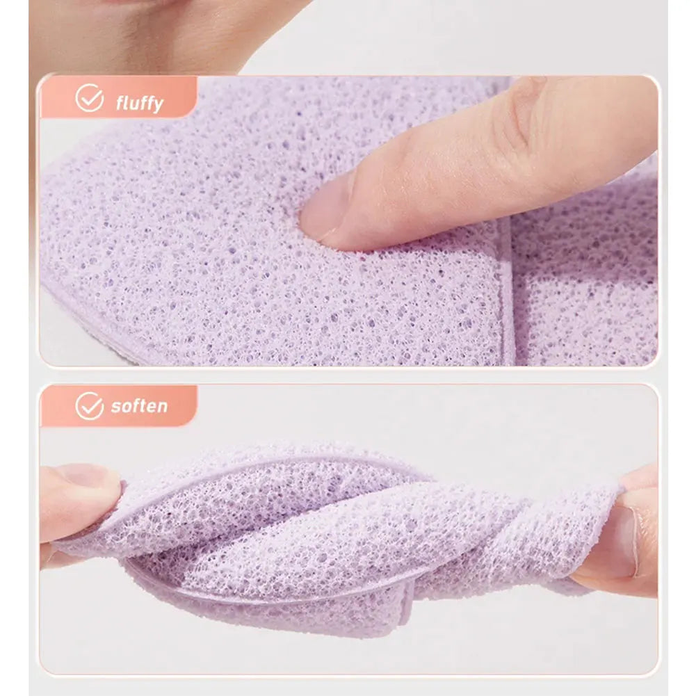 1/12Pcs 6 Colors Hemisphere Natural Konjac Sponge Cosmetic Puff Face Cleaning Sponge Face Washing Flutter Makeup Tools