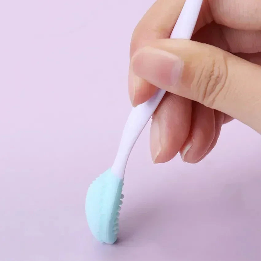 1/4PC Beauty Skin Care Wash Face Silicone Brush Cleansing Brush Exfoliating Nose Clean Blackhead Removal Brushes Tools