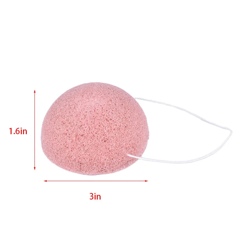 Makeup Konjac Sponge Exfoliator Cleanse Konjac Sponge Natural Konjac Konnyaku Puff Face Wash Cleaning Sponge