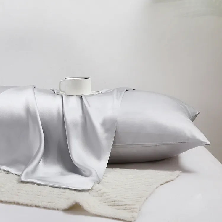 Funda de almohada de seda de morera de 22 momme