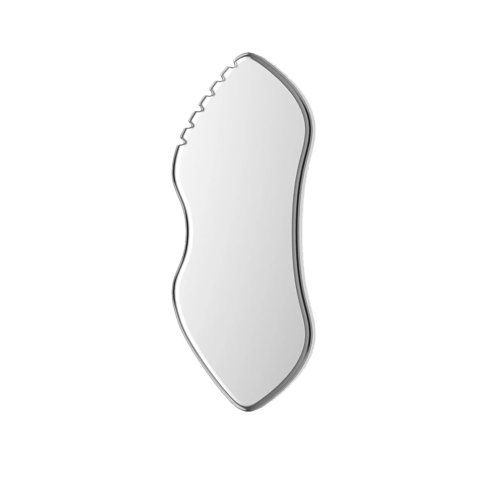 Set Rodillo Facial y Gua Sha de Acero Inoxidable