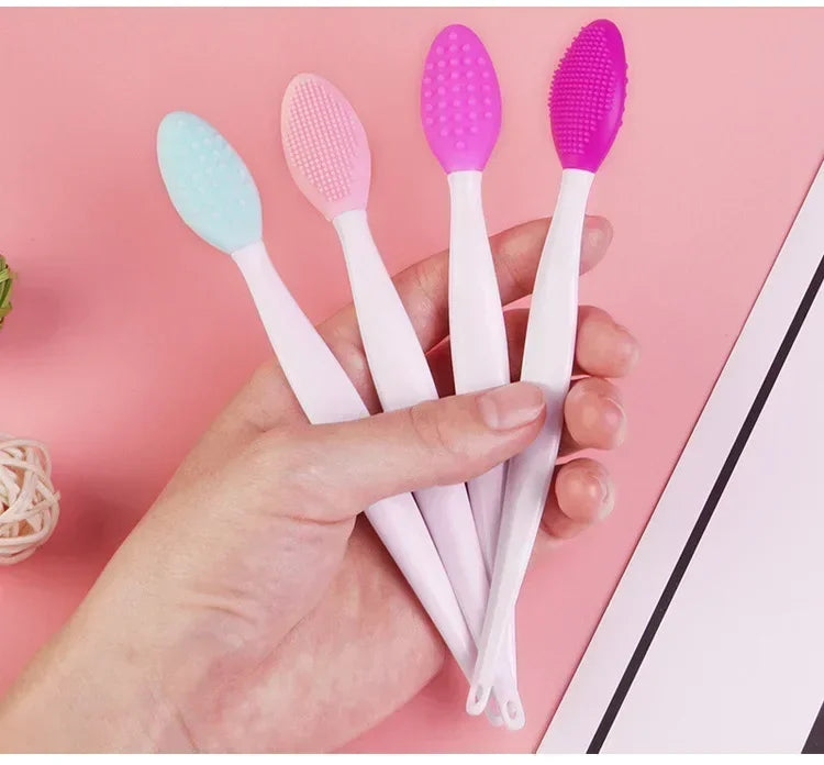 1/4PC Beauty Skin Care Wash Face Silicone Brush Cleansing Brush Exfoliating Nose Clean Blackhead Removal Brushes Tools