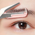 Tijeras de Cejas con Peine Guia