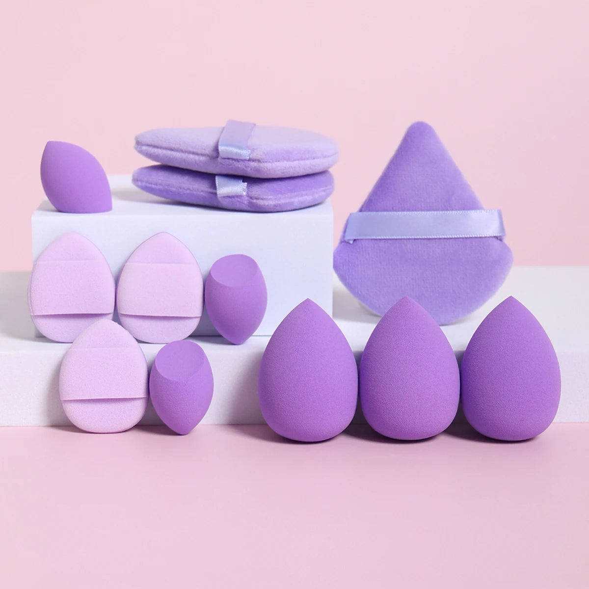 Set de 12 esponjas de maquillaje