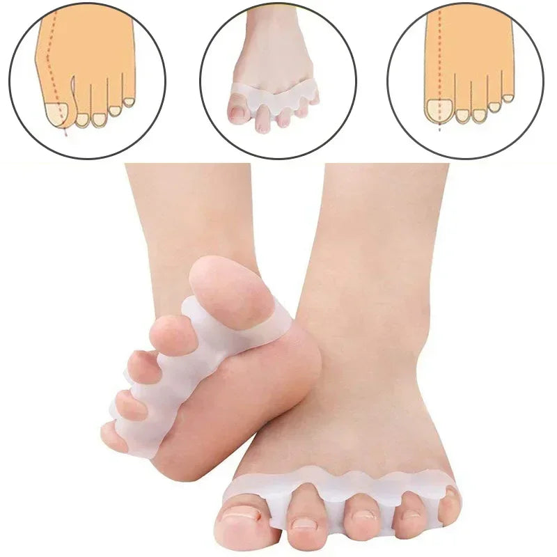 Separadores de Dedos de Silicona (Pedicura)