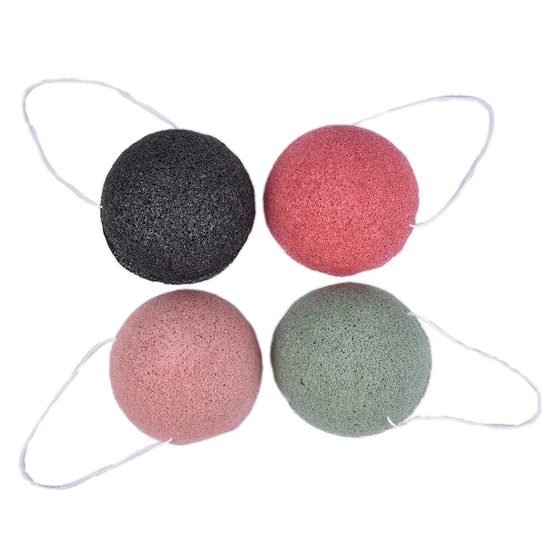 Makeup Konjac Sponge Exfoliator Cleanse Konjac Sponge Natural Konjac Konnyaku Puff Face Wash Cleaning Sponge