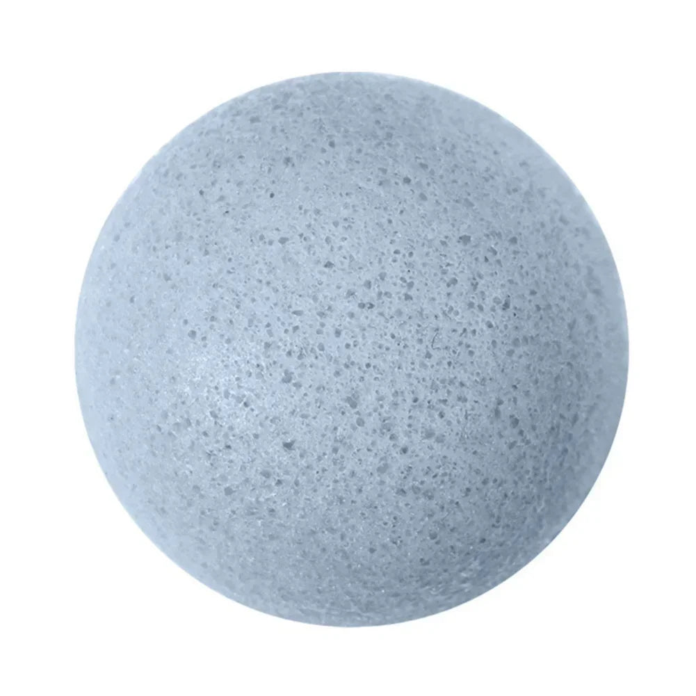 1Pc Puff Natural Cleanse Exfoliator Puff Face Cleaning Sponge Round Shape Konjac Face Washing Facial Tools Wholesale 2025