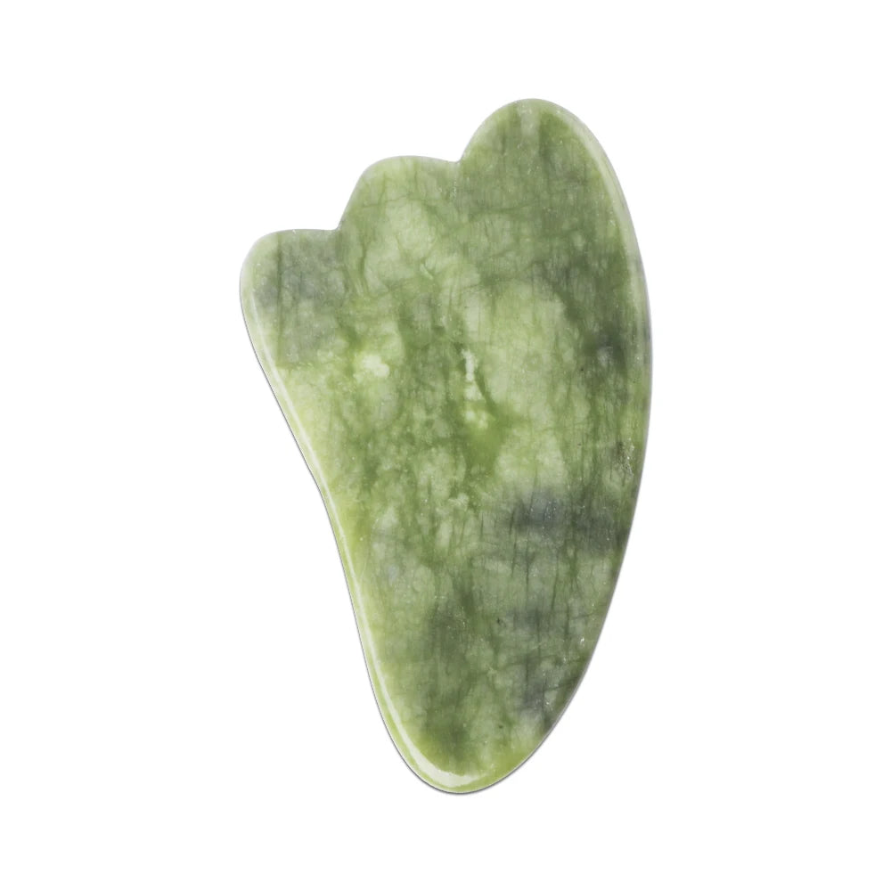 Gua Sha de Cuarzo Rosa Natural