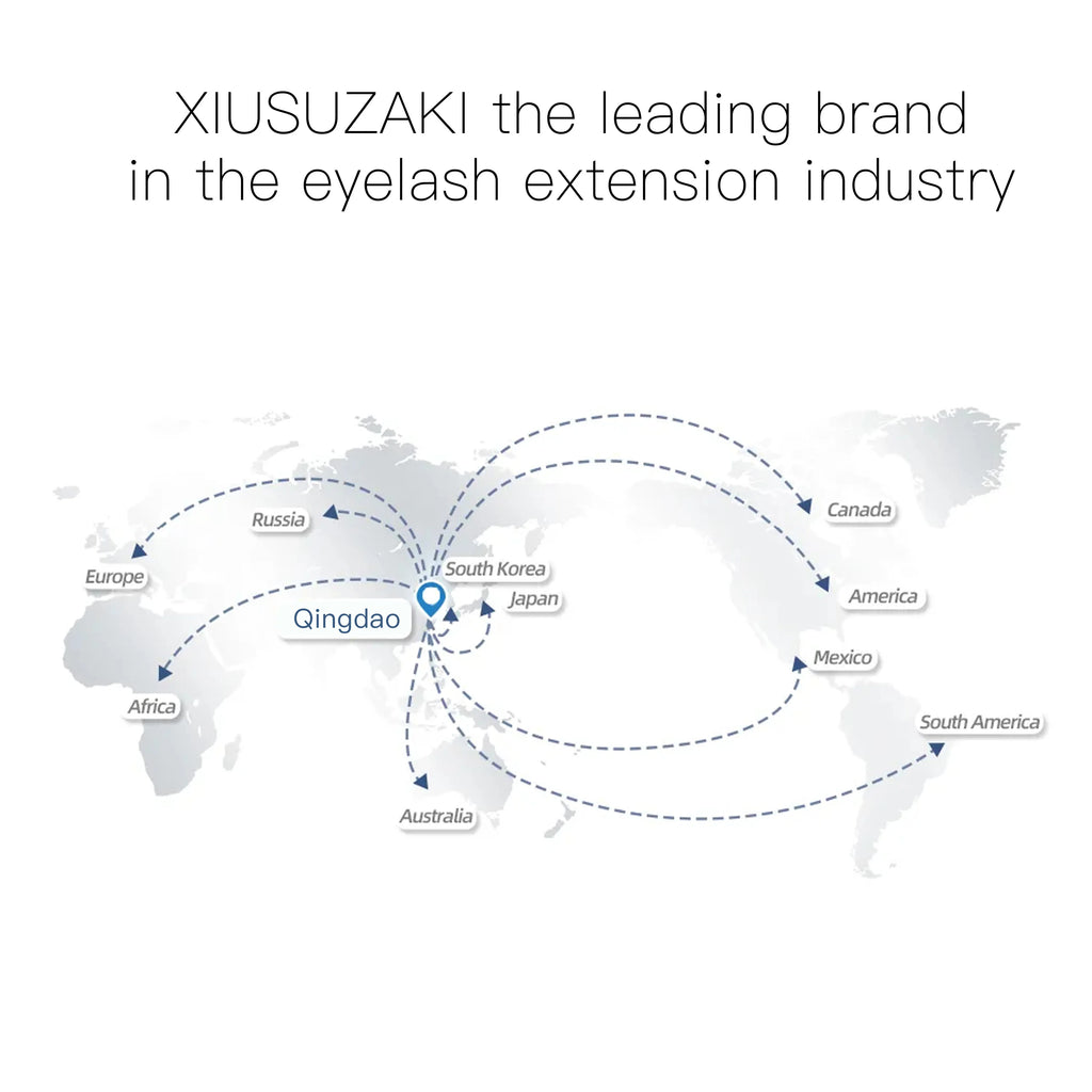 XIUSUZAKI L/LU/M Curl YY 3D 4D 5D W Eyelashes Extensions Soft Natural W Lashes Extensions Premade Volume Fans False Lashes Shop