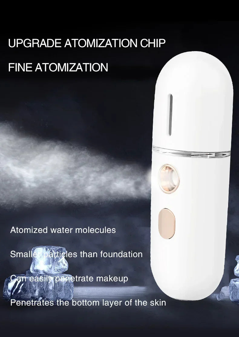Nebulizador Facial Nano Portátil Recargable