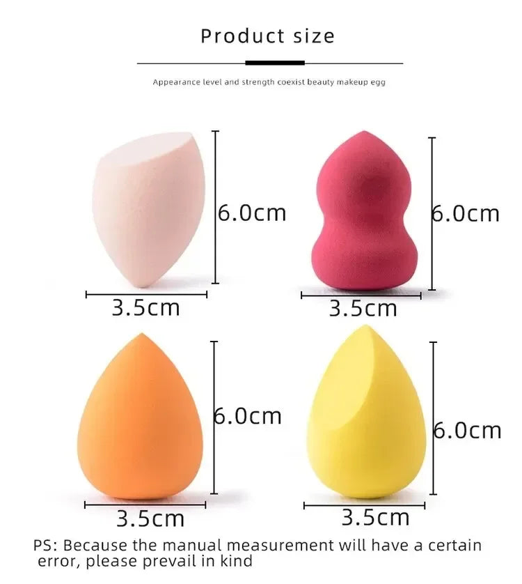 Esponjas de Maquillaje Beauty Egg (set)