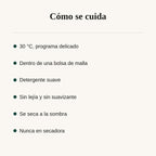 Cómo cuidar la seda: 30 grados en bolsa de malla, sin lejía ni suavizante, secado a la sombra