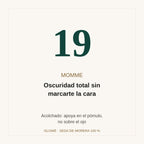 Antifaz de seda de morera acolchado de 19 momme: el gramaje que la mide