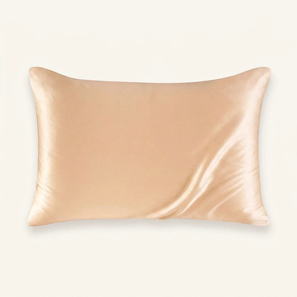 Funda de almohada de seda de morera 19 momme · cremallera oculta
