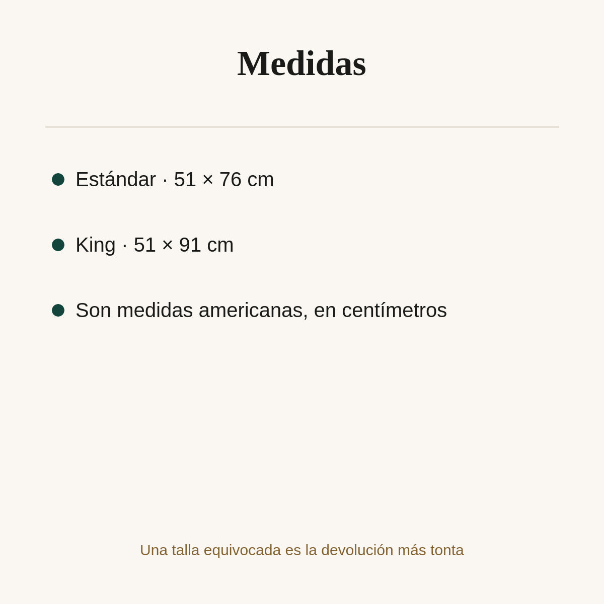 Funda de almohada de seda de morera de 22 momme: medidas y tallas