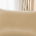 Funda de almohada de seda de morera de 25 momme en color champán