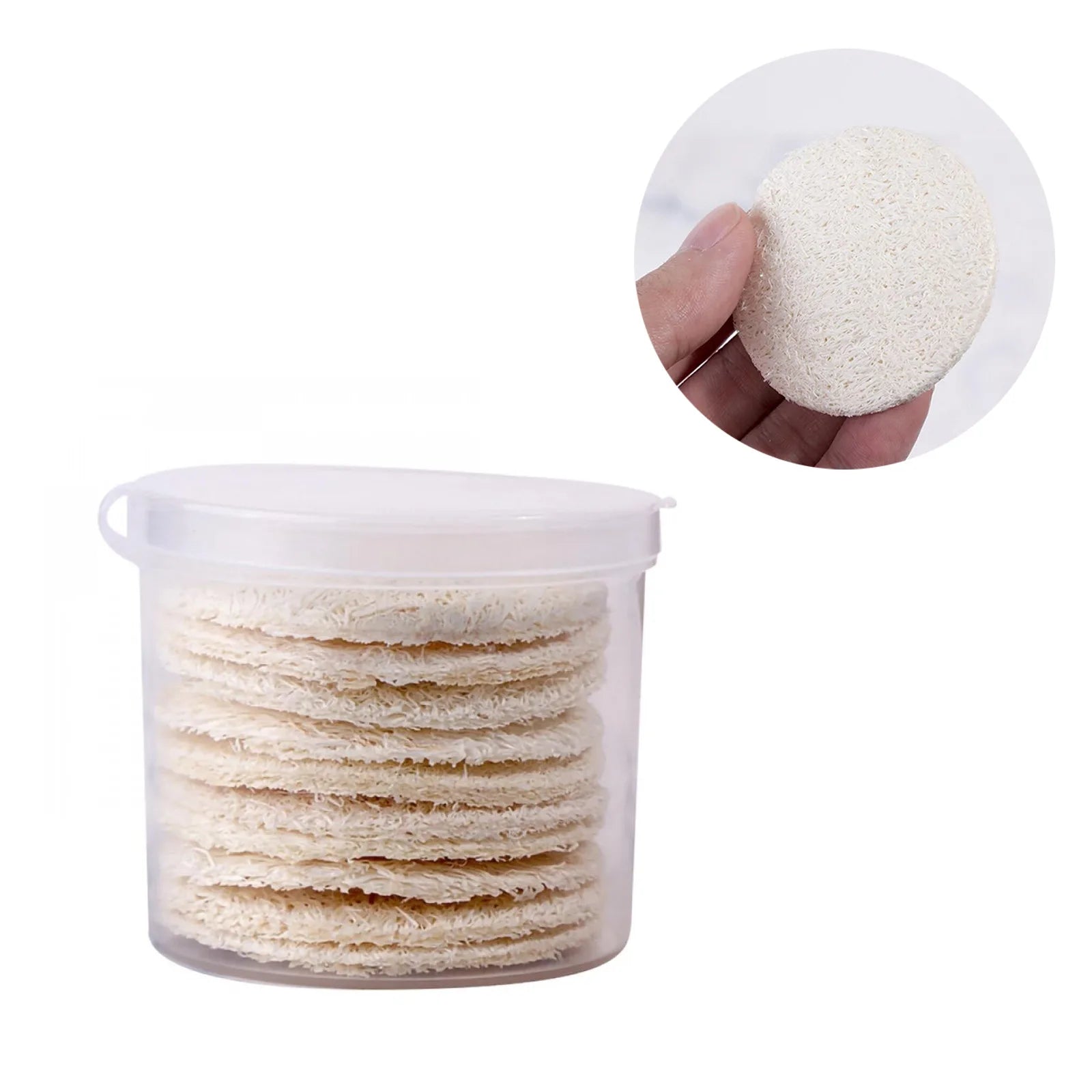 Esponja Exfoliante de Celulosa Natural (Pack)