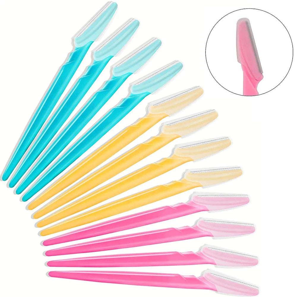 Cuchillas Faciales Exfoliantes Dermaplaning - Pack de 12
