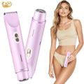 Mini Afeitadora Facial Dorada para Mujer