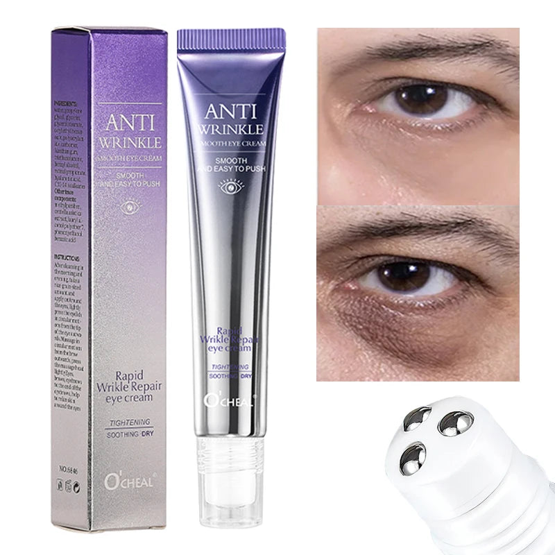 Roll-On de Acero para Ojeras y Bolsas