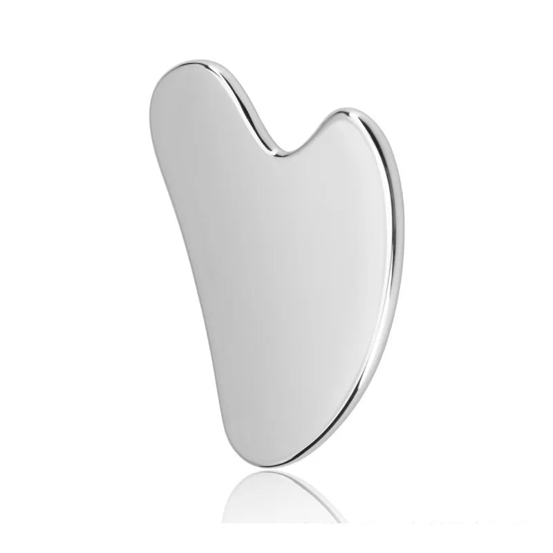 Gua Sha de Acero Inoxidable Efecto Frío
