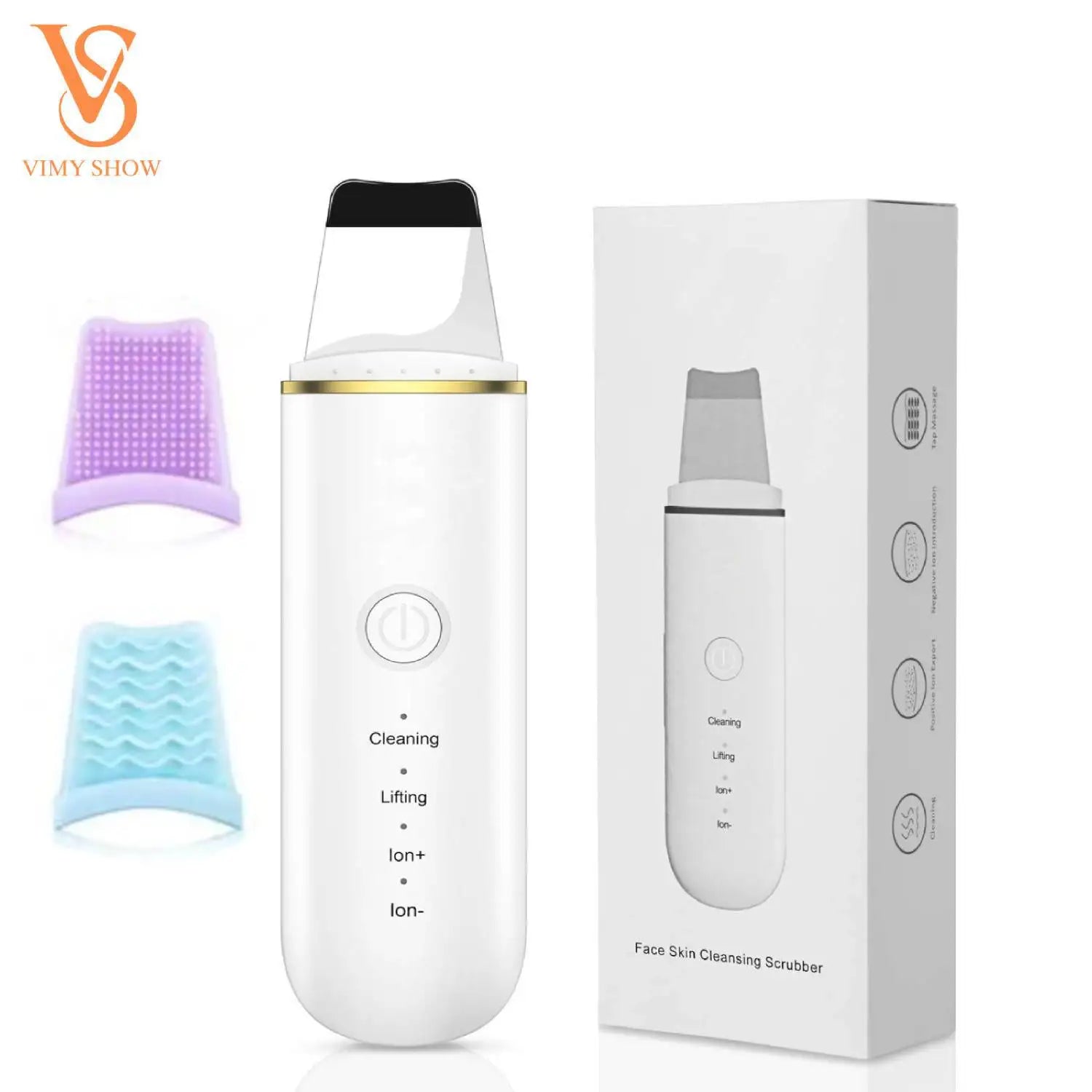 Espátula Ultrasónica Limpiadora de Poros (Skin Scrubber)
