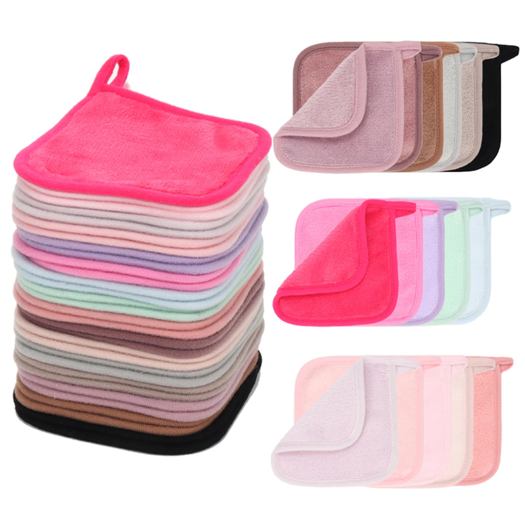 Toallitas Desmaquillantes de Microfibra Reutilizables (Pack)